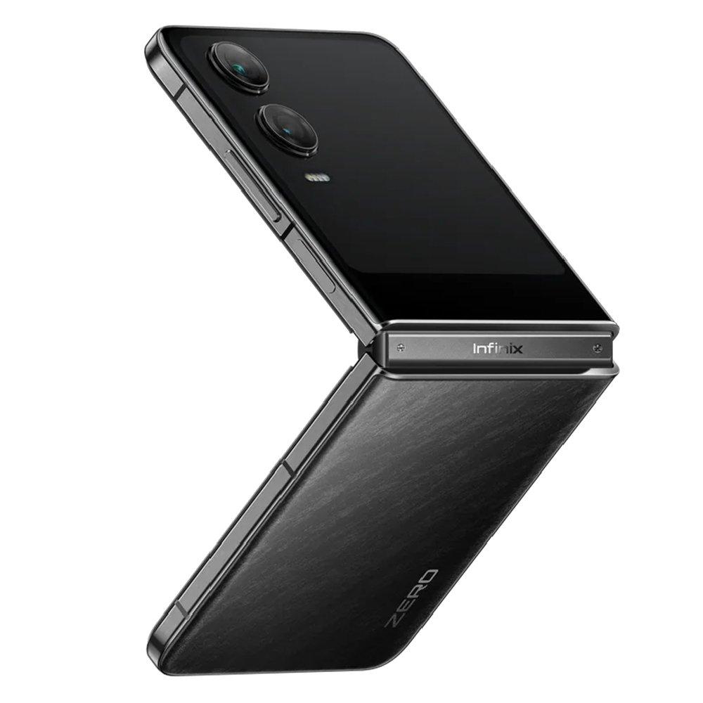 INFINIX Zero Flip Smart Phone, 6.9-Inches, 8GB RAM, 512GB - Black