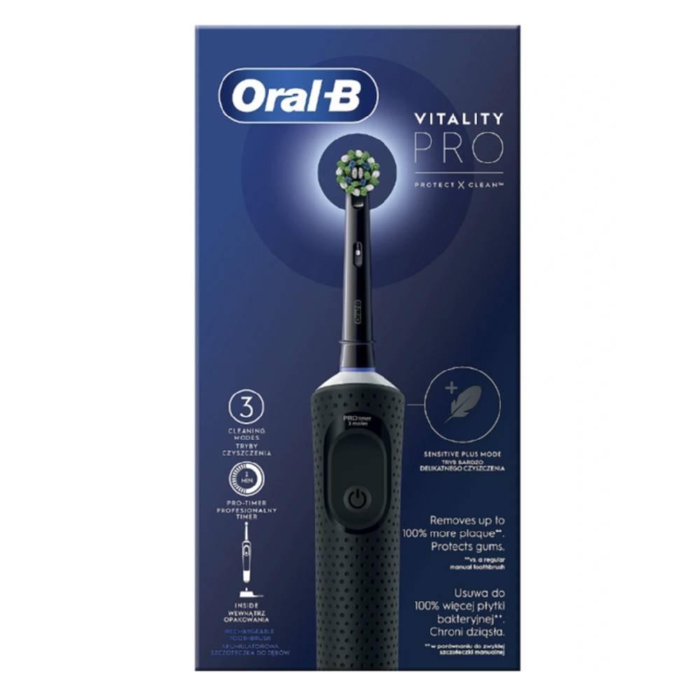 Oral-B D300 Electric Toothbrush, D103.413.3B - Black