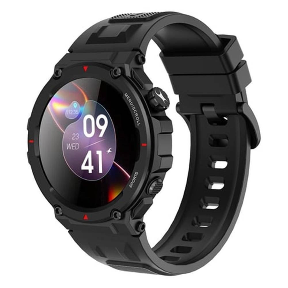 Fastrack Xtreme Pro Smart Watch Silicone Strap, 3.6 cm AMOLED Display, 38111PP01 - Black
