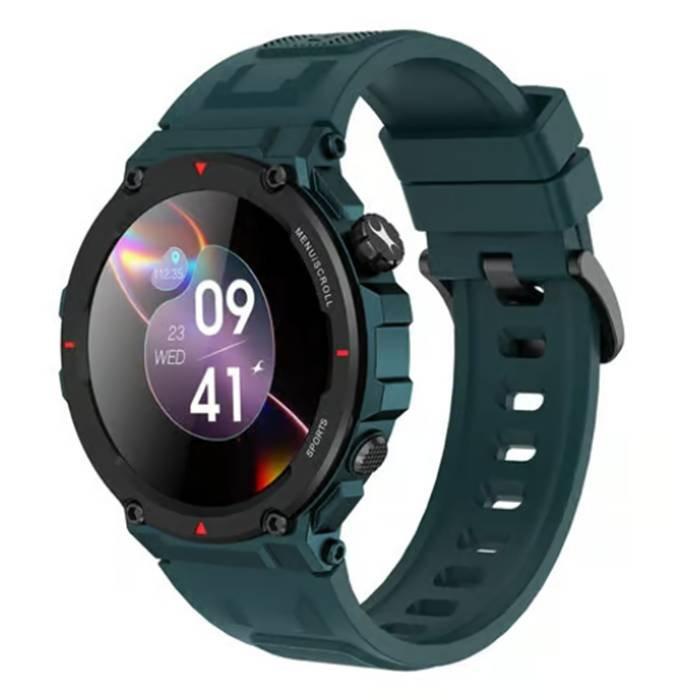 Fastrack Xtreme Pro Smart Watch Silicone Strap, 3.63 CM AMOLED Display, 38111PP02- Blue