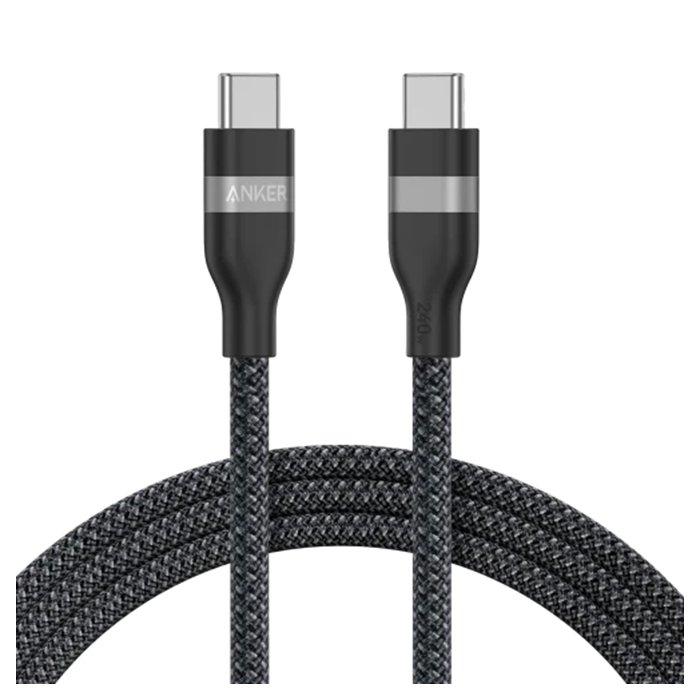 Anker USB-C to USB-C, 1.8m, 240W, A82E2H12- Black