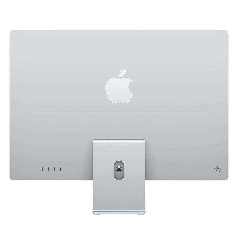 Apple iMac All-In-One Desktop, M4 Processor, 16GB RAM, 256SSD, 24-inch 4.5K Retina Display, MWUC3AB/A - Silver