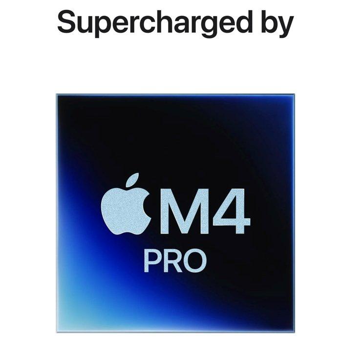 Apple Mac Mini (2024), M4 Pro Chip, 24GB RAM, 512GB SSD, MCX44AB/A - Silver