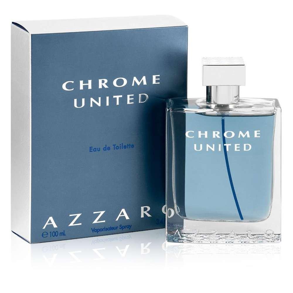 عطر كروم يونايتد من ازارو للرجال - او دي تواليت، 100 مل