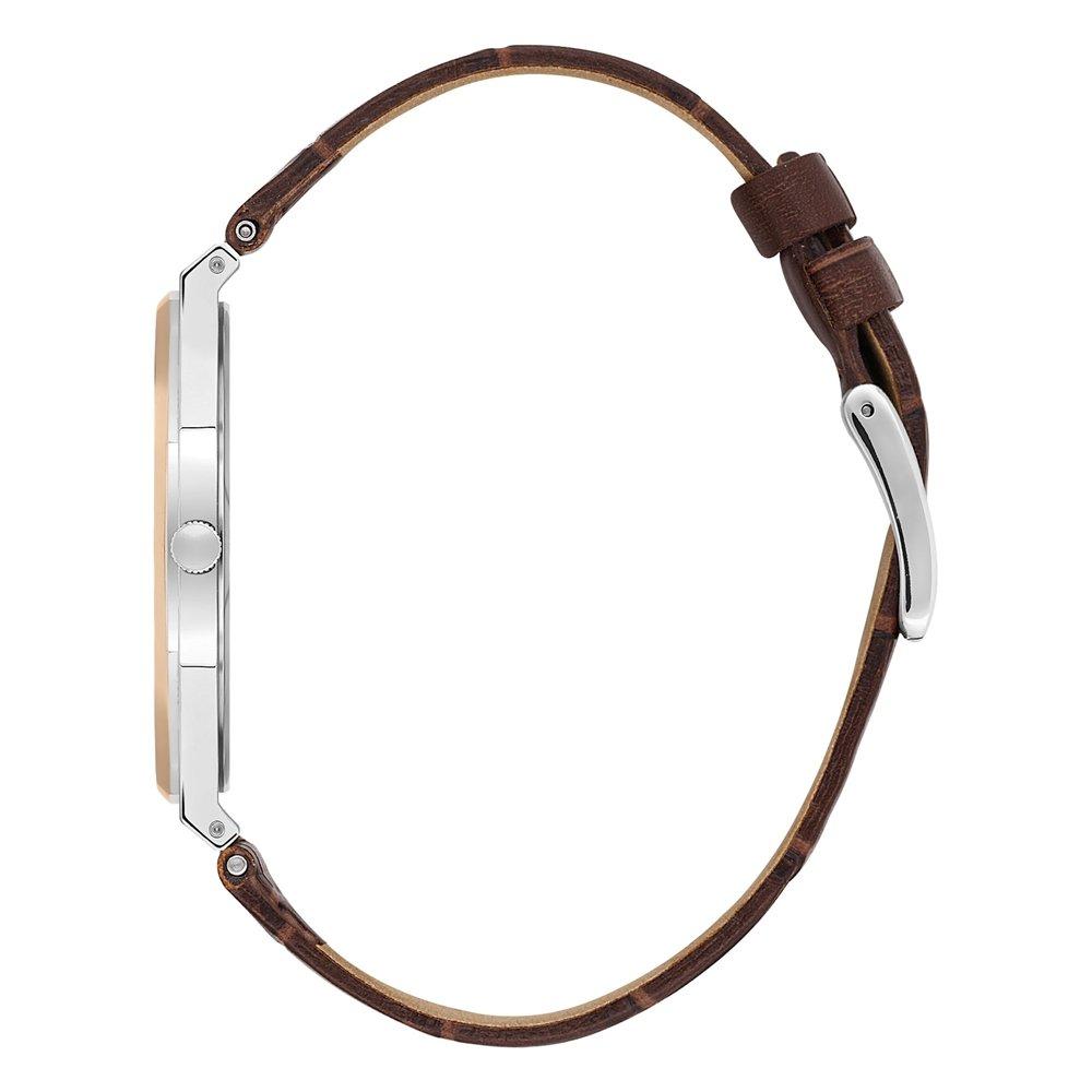 Beverly Hills Polo Men's Watch, Analog, Leather Strap, 42mm, BP3607X.564 – Light Brown