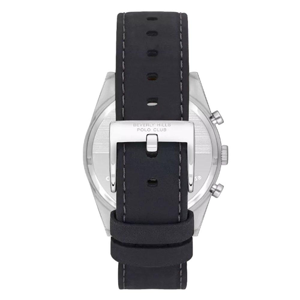 Beverly Hills Polo Men's Watch, Multifunction, Leather Strap, 42mm, BP3619X.092 - Brown