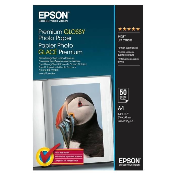 Epson Photo Paper Glossy Pack, A4 50 Sheets , C13S041624
