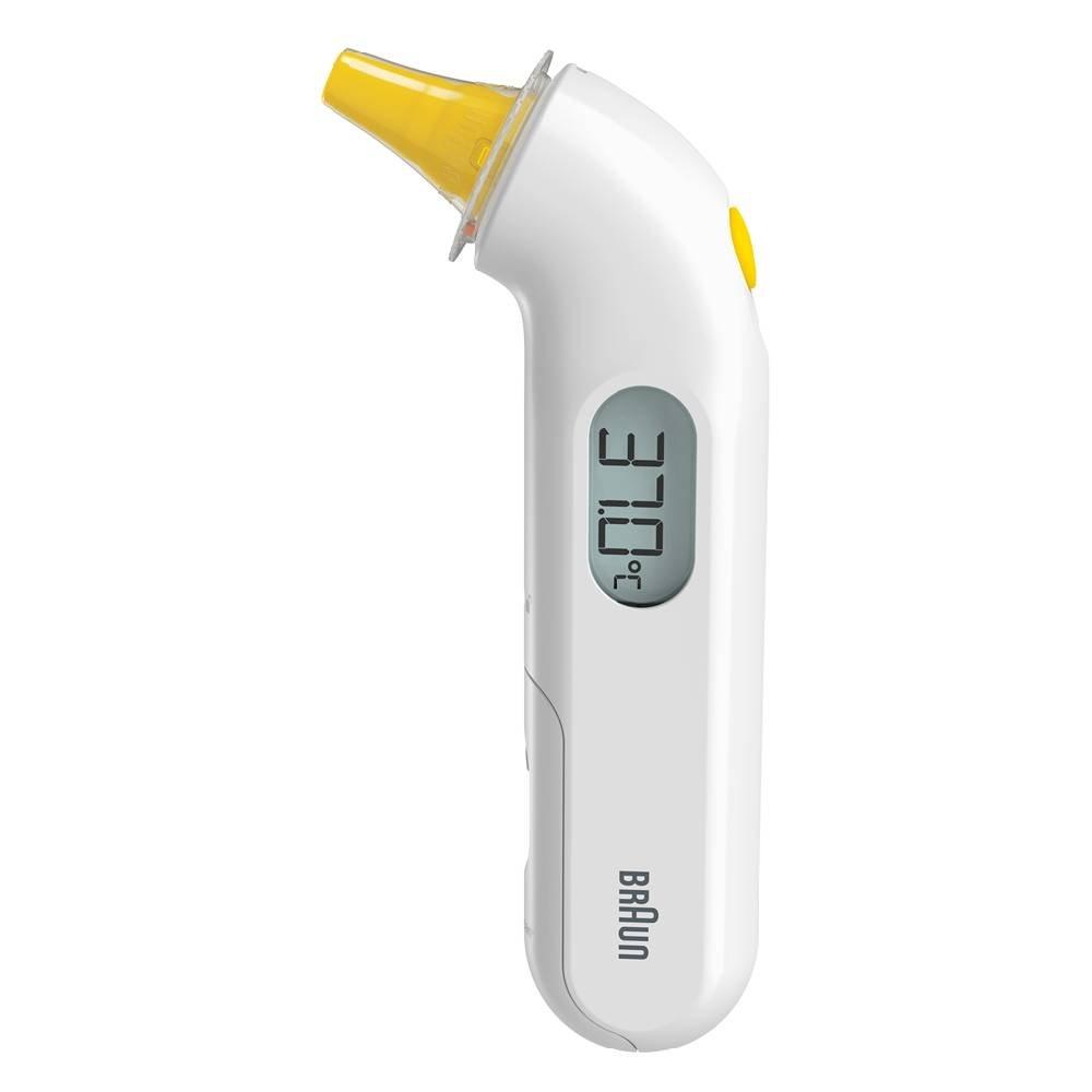 Buy Braun thermoscan 3 ear thermometer, br6-irt3030ee - white in Kuwait