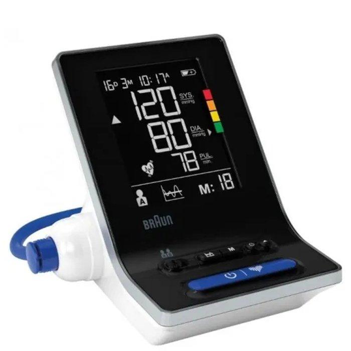 Braun ExactFit 3 Upper Arm Blood Pressure Monitor, BR6-BUA6150 - White