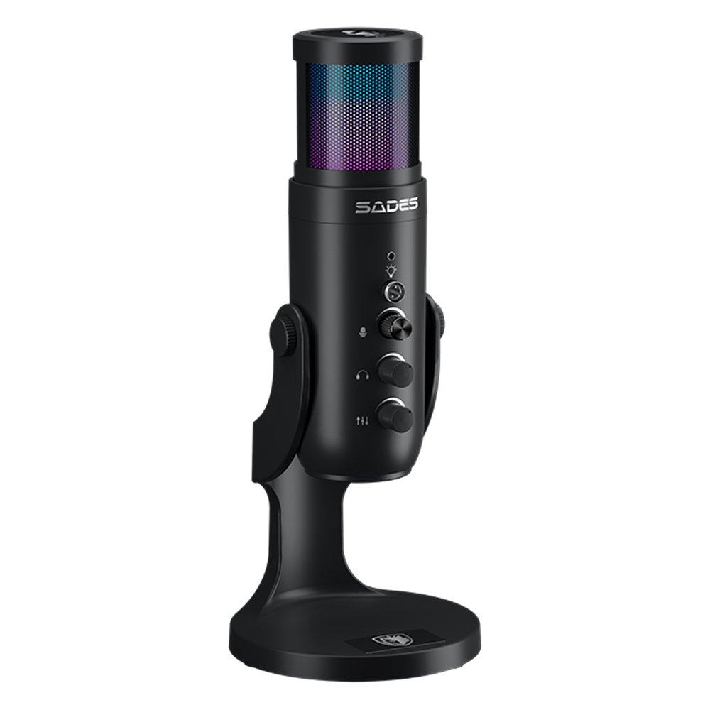 Sades OTUS Gaming Microphone, SW-MC04-B – Black