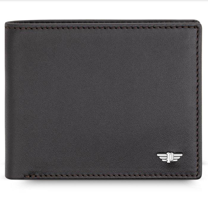 Police Nest L Men's Leather Wallet, PA35468WLB - Black
