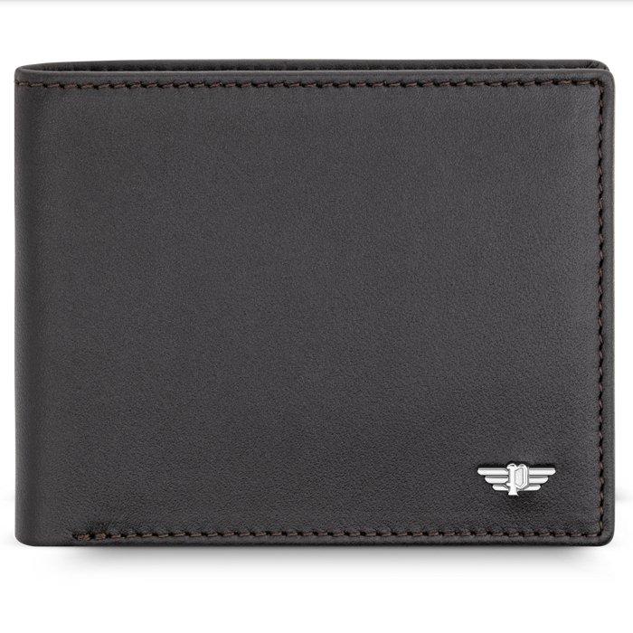 Buy Police nest l men's leather wallet, pa35468wlb - black in Kuwait