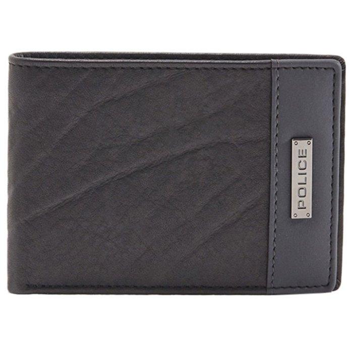 Police Tolerance S Wallet, PA40031WLBK - Black