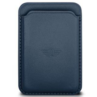 Buy Police antiquity vegan card holder for men, pelgd2201302 - blue in Kuwait