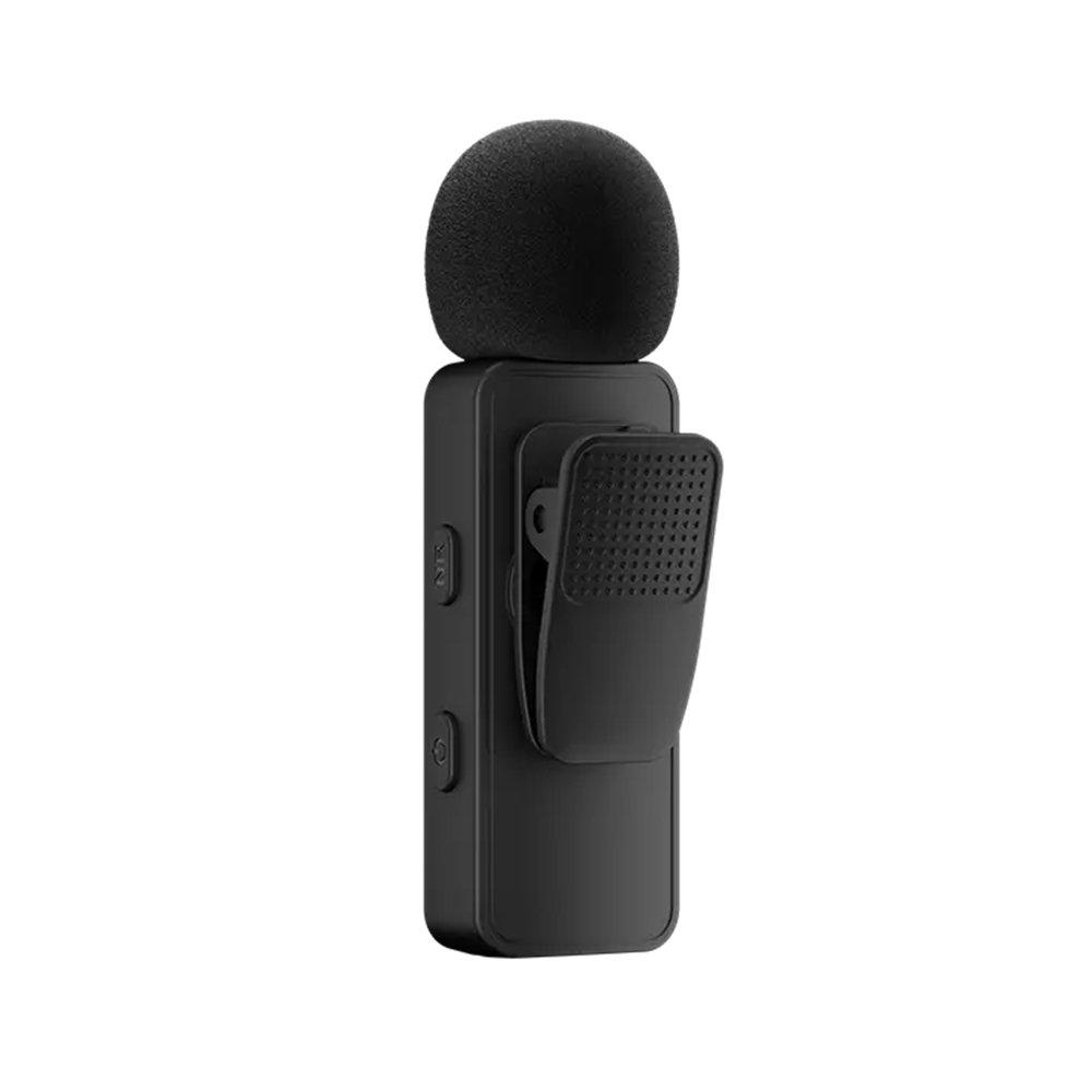 Boya BY-V3 Wireless Microphone – Lightning port + Charging Case - Black