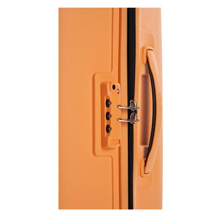 American Tourister Ellipso Hard Sided Spinner Luggage, 55 cm, QO0X76012 - Apricot