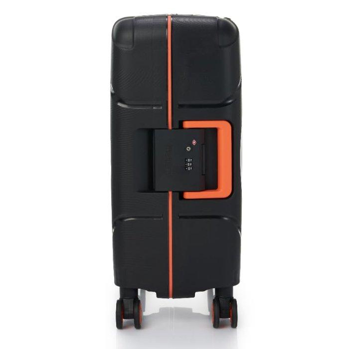 American Tourister Circurity Hard Sided Spinner Luggage, 77cm, SB0X09003 - Black