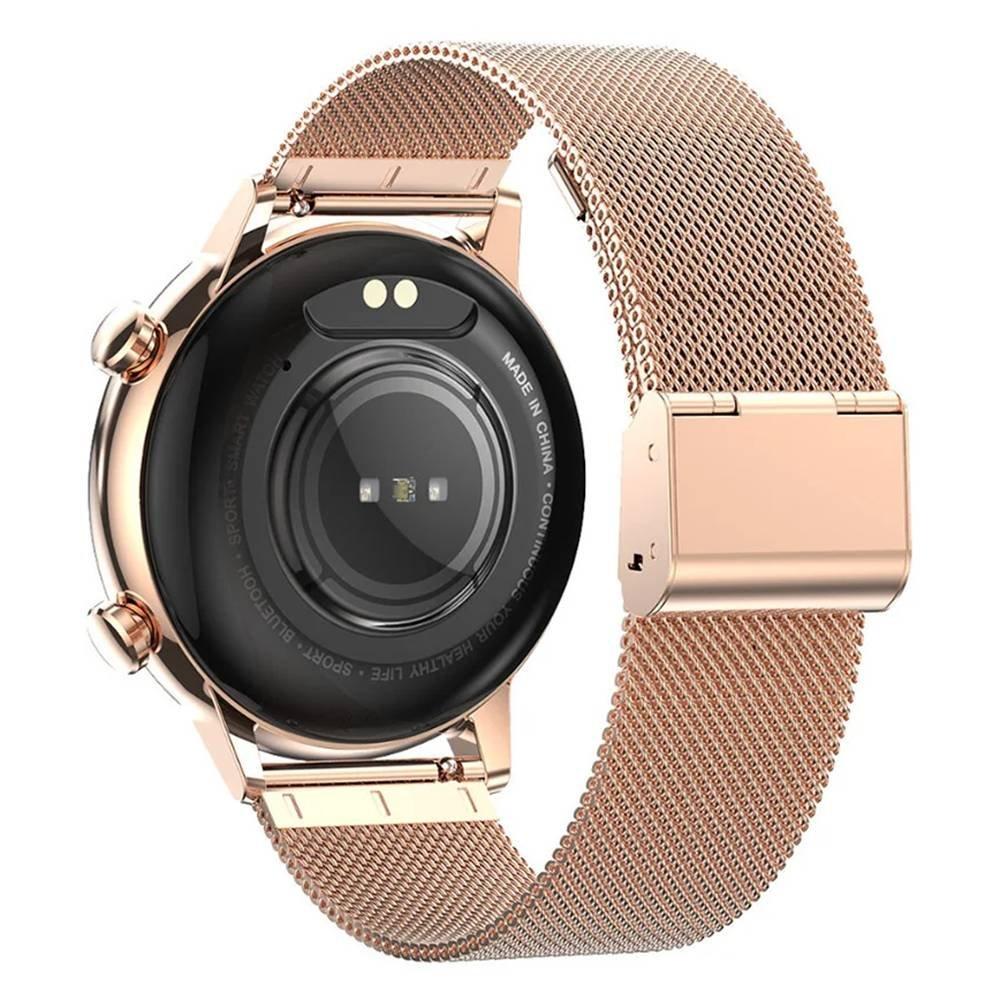 G Tab GT9 Smartwatch for women, 1.1" Amoled Display - Rose Gold