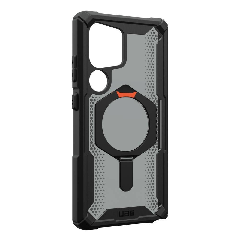 UAG Plasma Xte Case with Magnet for Samsung Galaxy S25 Ultra, 214467114097 - Black & Orange