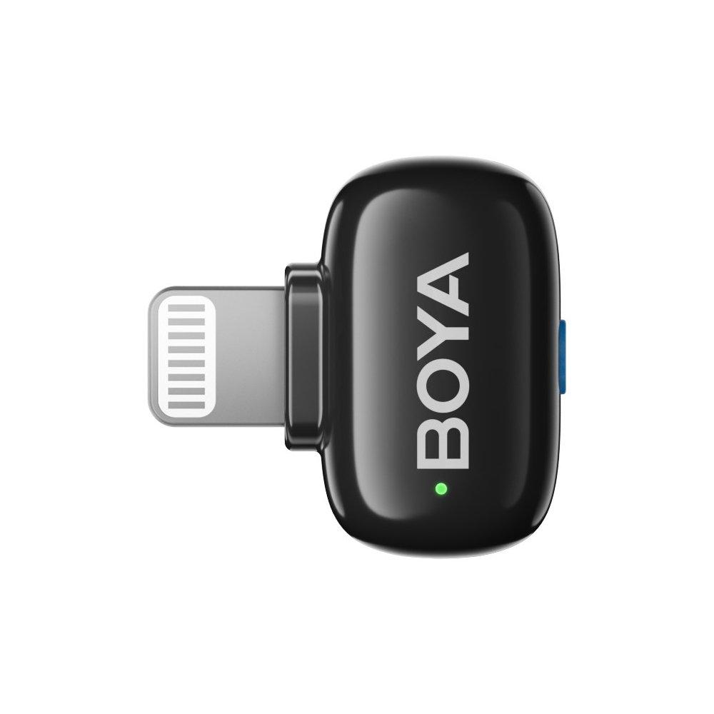 Boya Mini 15 Wireless Microphone with Lightning – Black