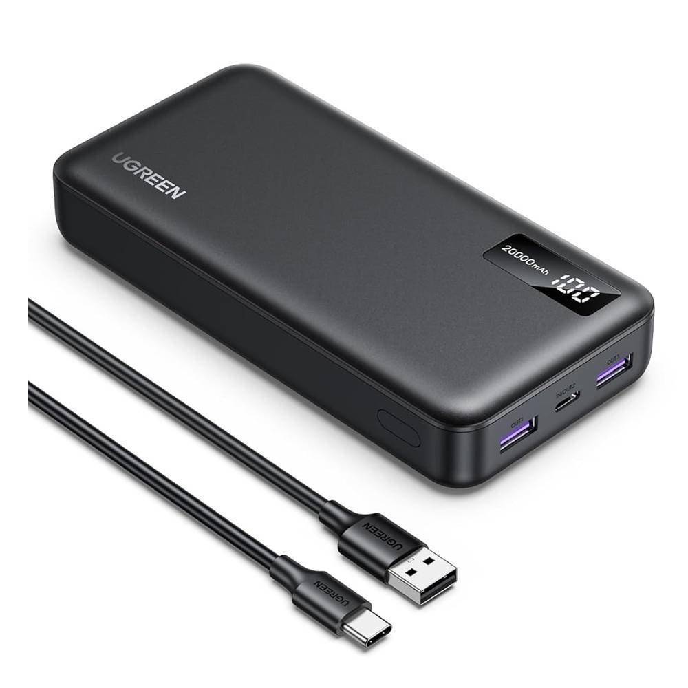 UGREEN Power Bank 20K Built-In USB-C Cable