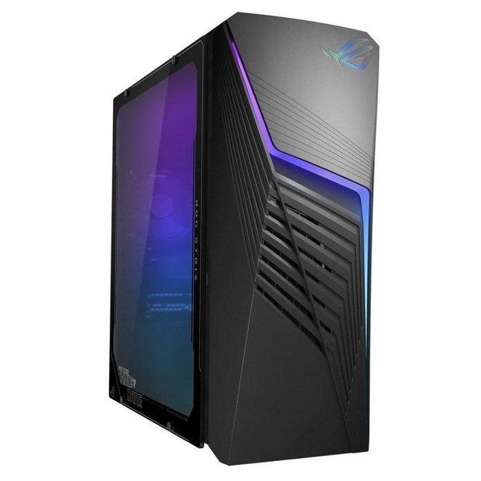 ASUS ROG Strix G13CHR Tower Gaming Desktop,  Intel Core i5-14400F, 16GB RAM, 1TB SSD, NVIDIA GeForce RTX 3050 8GB, Windows 11 Home, G13CHR-51440F047W - Extreme Dark Gray