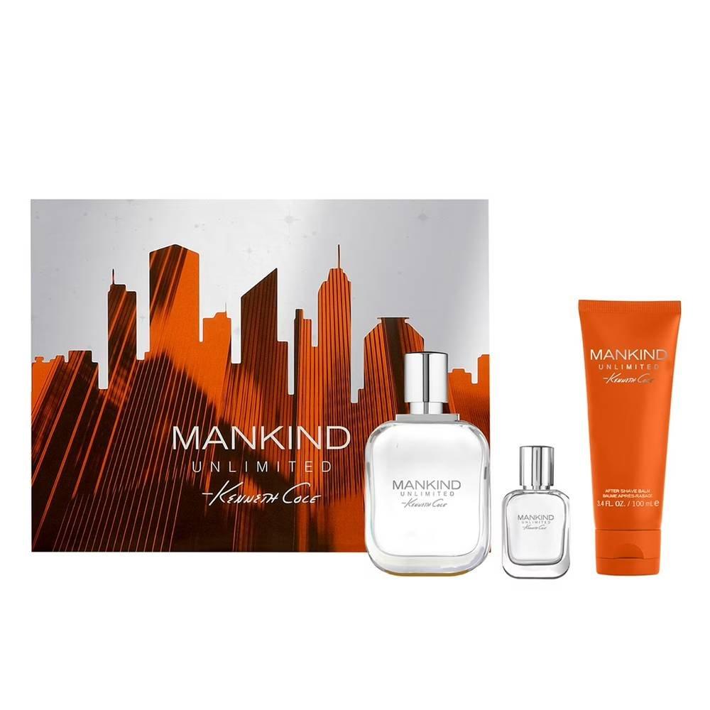 Kenneth Cole Men's Mankind Unlimited 3PC  Gift Set- KCPE2426912