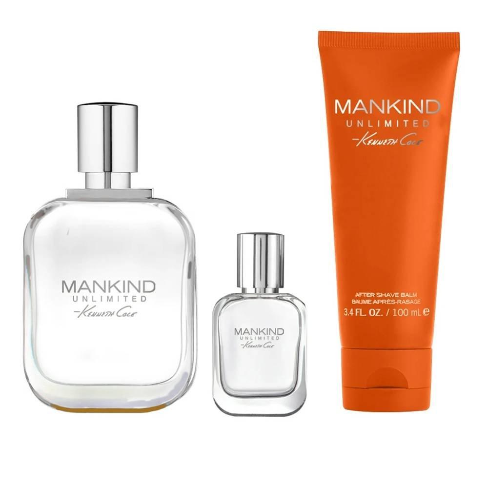 Kenneth Cole Men's Mankind Unlimited 3PC  Gift Set- KCPE2426912