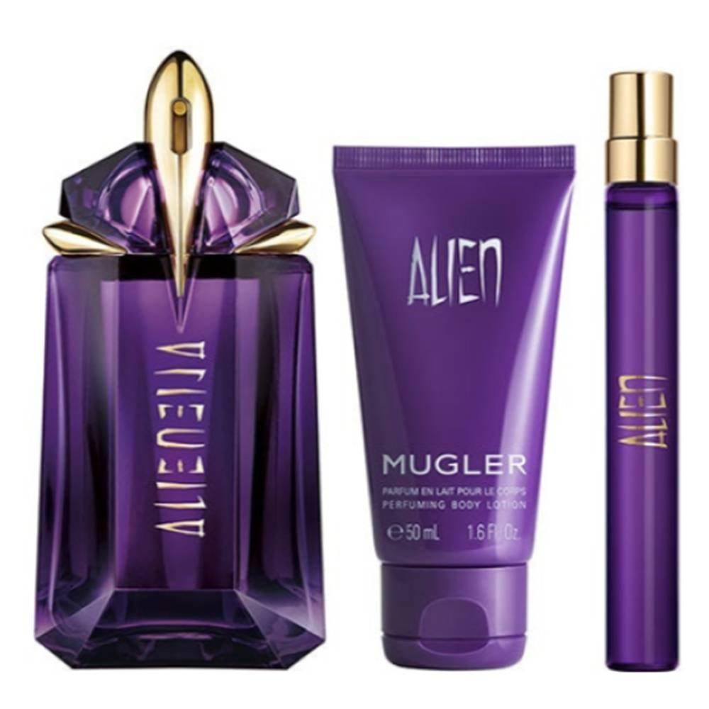 Mugler Alien Eau de Parfum 60ml + Eau de Parfum 10ml + Body Lotion 50ml, THPE292200