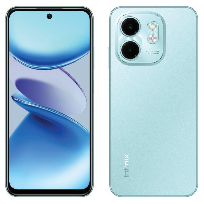 Infinix Smart 9 Phone, 6.7-inch, 128GB, 3GB RAM, 13MP Camera - Mint Green