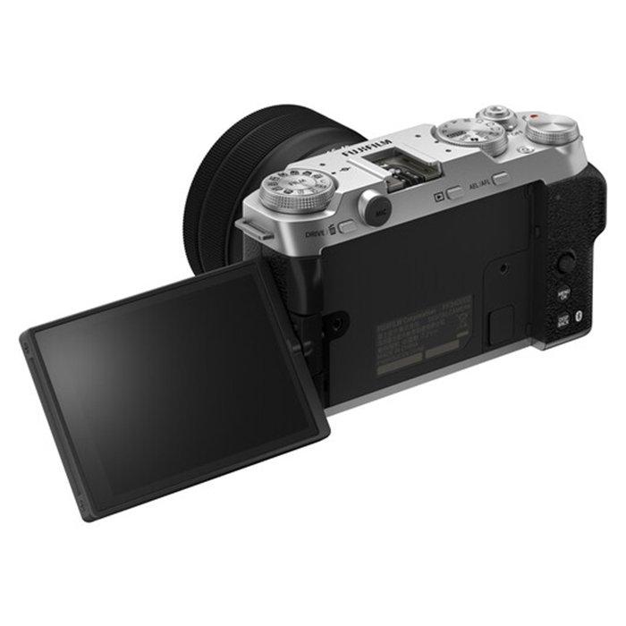 Fuji X-M5 Mirrorless Camera with 15-45mm Lens – Silver