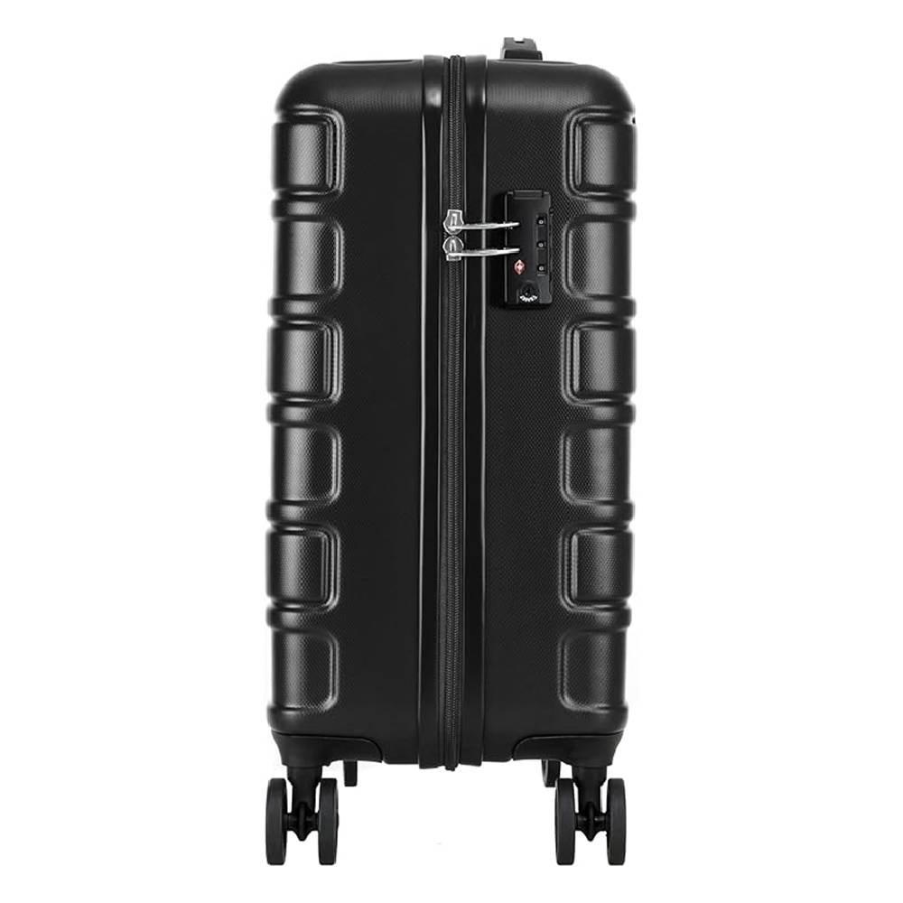 American Tourister Bricklane Hard Luggage Trolley Bag, 80/30cm, GE3X89003 - Black