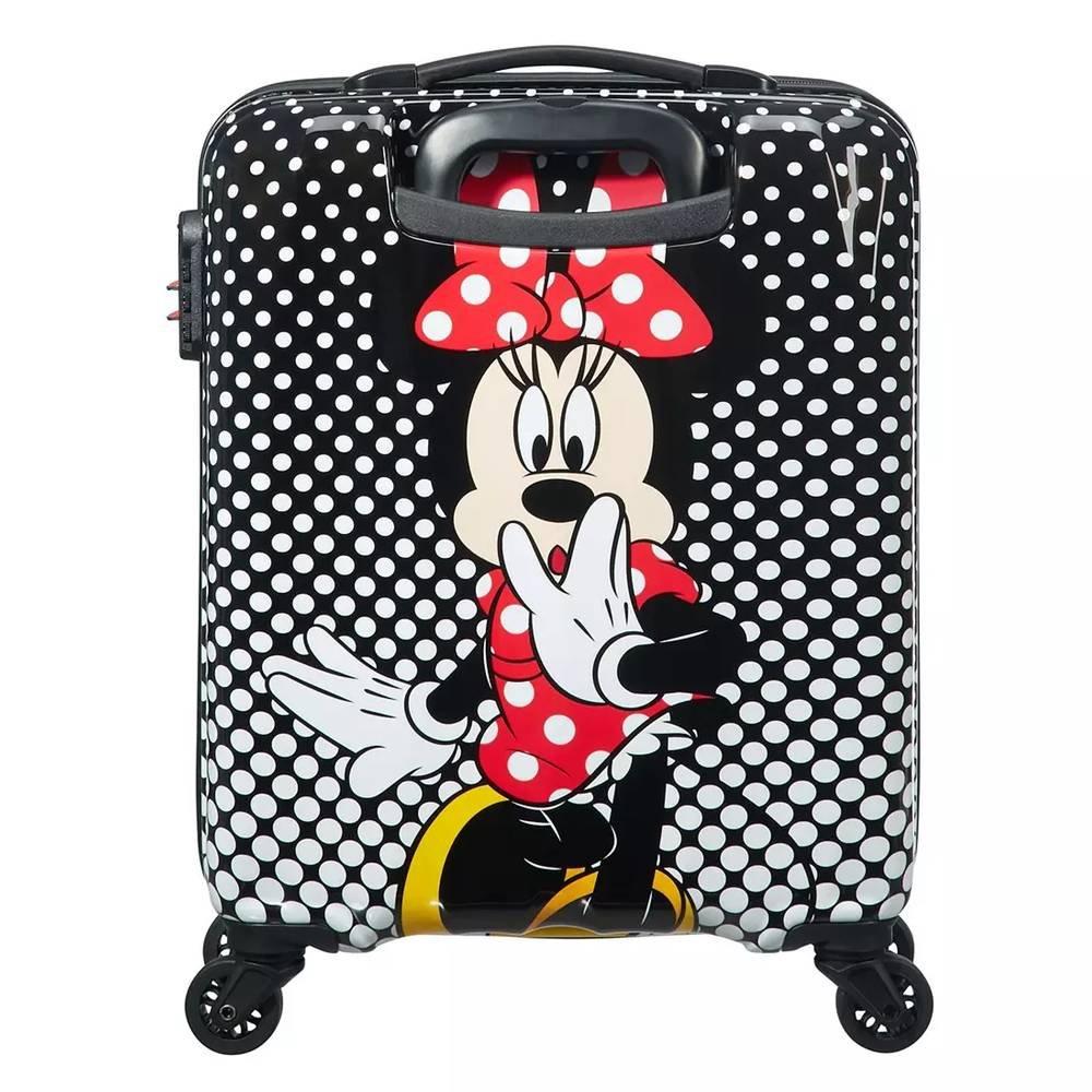 American Tourister Alfatwist Minnie Mouse Polka Dot Trolley Bag, 55cm