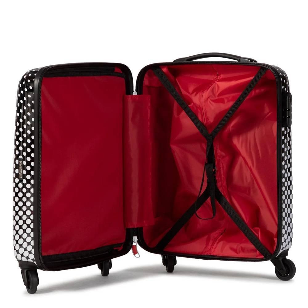 American Tourister Alfatwist Minnie Mouse Polka Dot Trolley Bag, 55cm