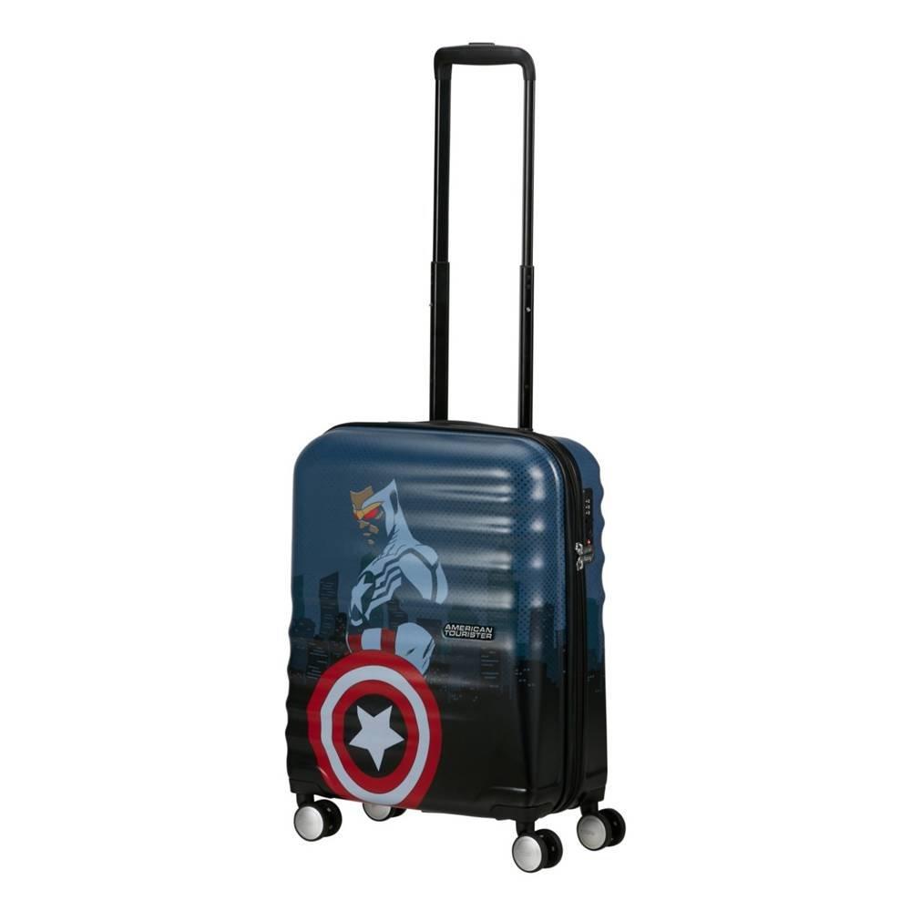 American Tourister Wavebreaker Disney Captain America City Trolley Bag, 55cm