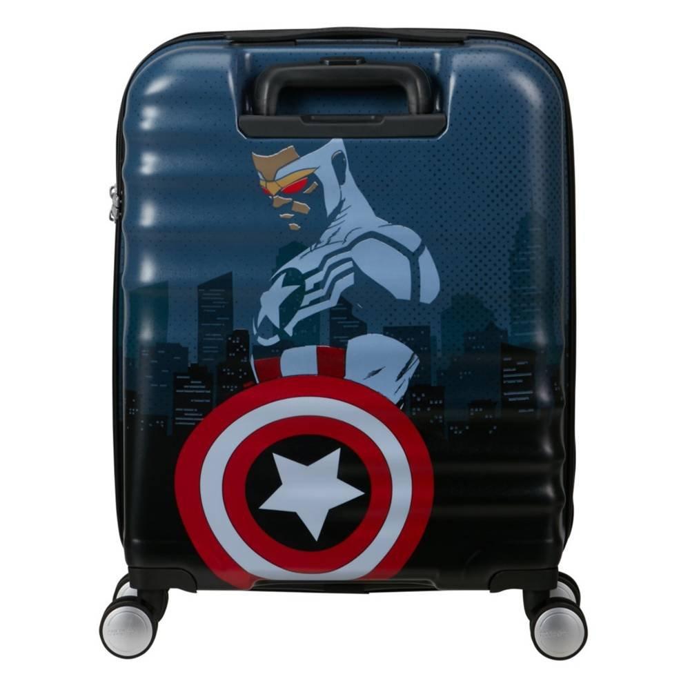 American Tourister Wavebreaker Disney Captain America City Trolley Bag, 55cm