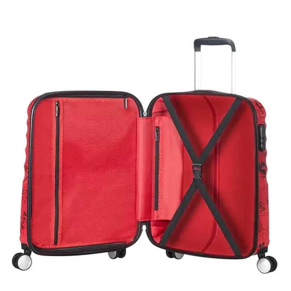 American Tourister Wavebreaker Disney Mickey Mouse Trolley Bag, 55cm