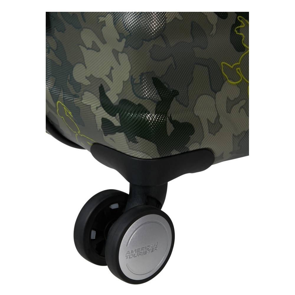 American Tourister Wavebreaker Disney Donald Duck Camo Trolley Bag, 55cm - Green