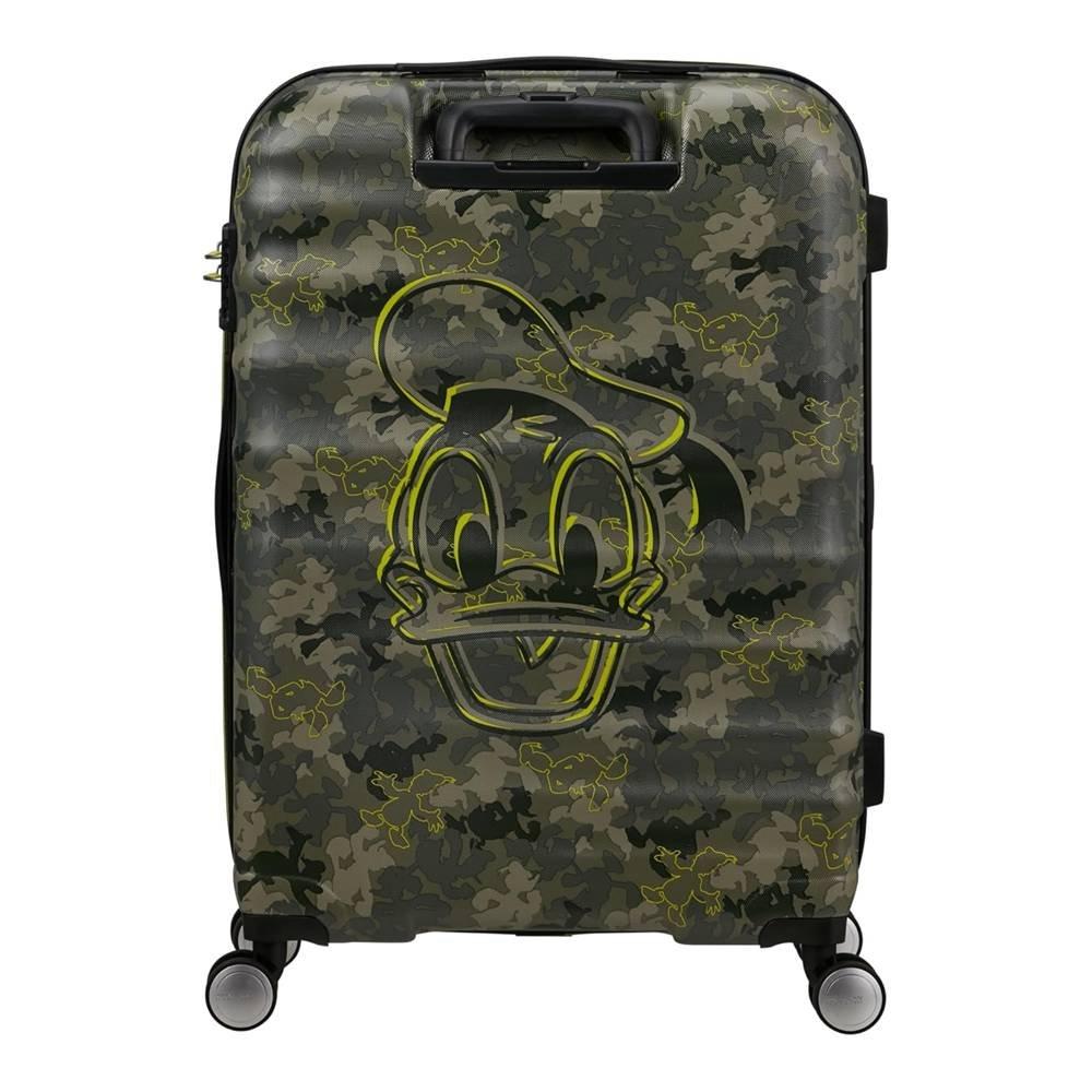 American Tourister Wavebreaker Disney Donald Duck Camo Trolley Bag, 67cm - Green