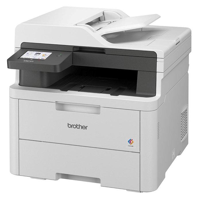 Brother Compact Colour Laser LED Multi-Function Printer, DCP-L3560CDW - White