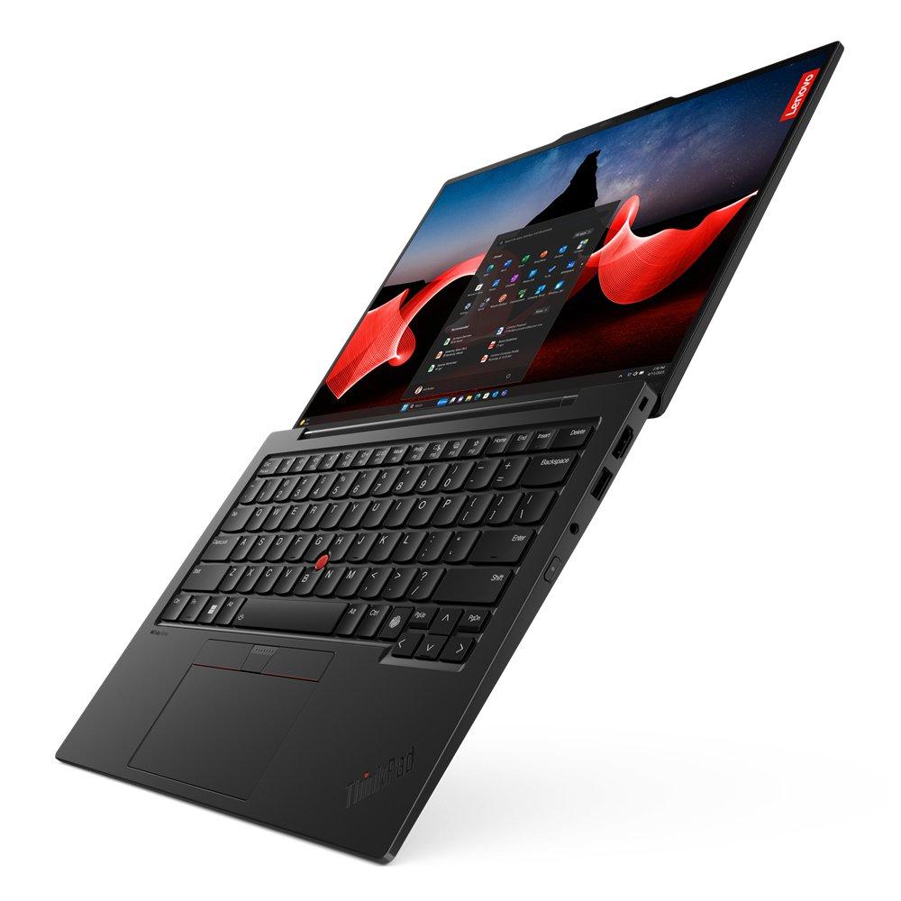 Lenovo ThinkPad X1 Carbon Gen 12 Laptop, Intel Core Ultra 7, 32GB RAM, 1TB SSD, Intel Graphics, 14-inch, Windows 11 Pro, 21KC0011GR – Black