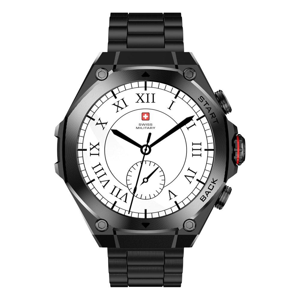 Swiss Military DOM 6 Smart Watch, 1.43” AMOLED Display - Gun