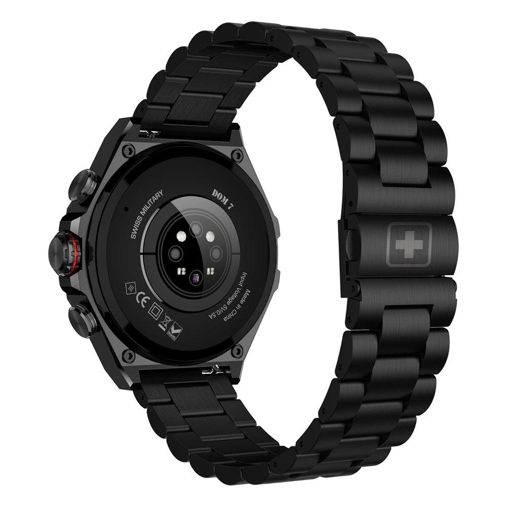 Swiss Military DOM 6 Smart Watch, 1.43” AMOLED Display - Gun
