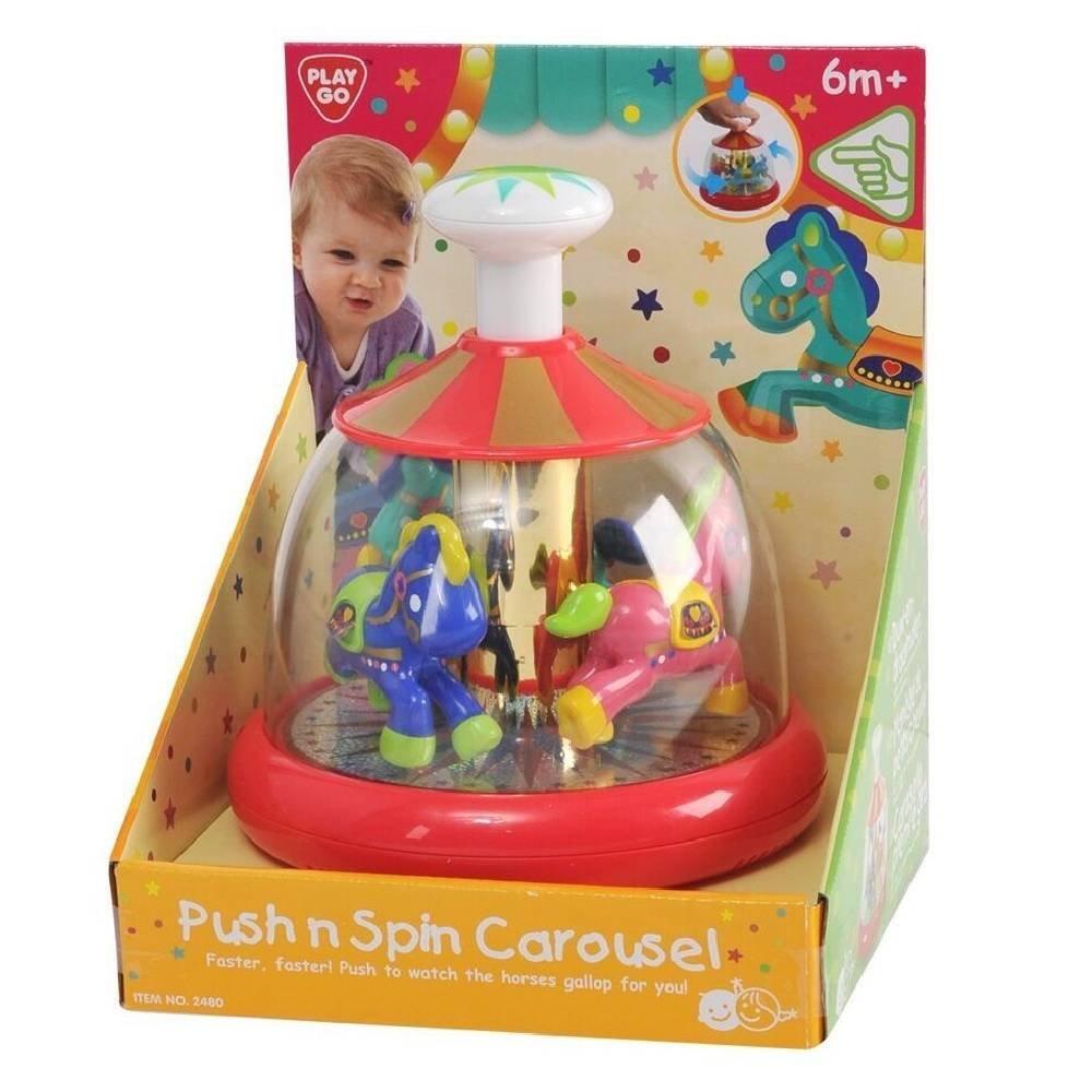 PlayGo Push N Spin Carousel