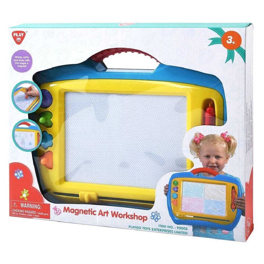 لوح رسم مغناطيسي من بلاي جو - متعدد الألوان