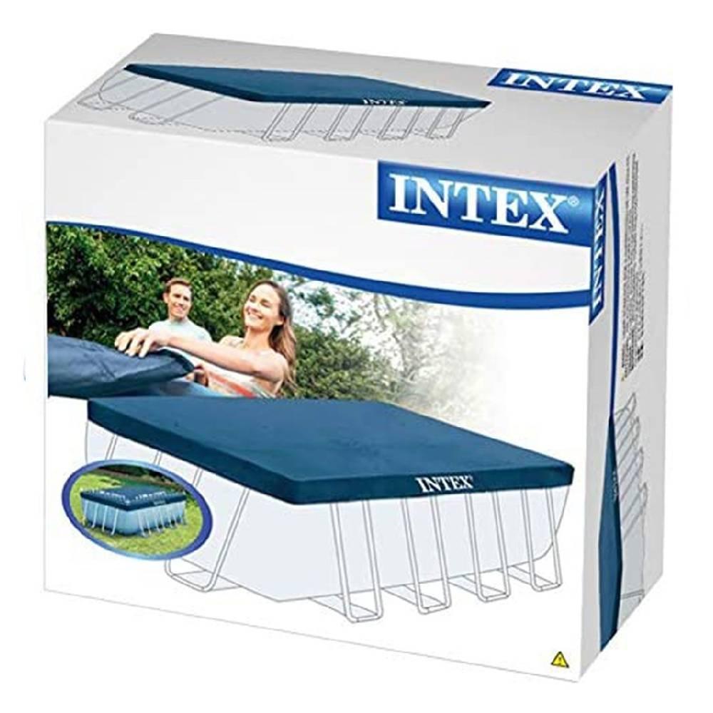 Intex Pool Prism Tarpaulin Cover, 400 x 200cm - Blue
