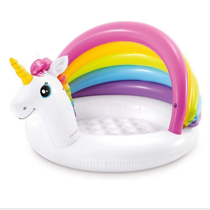 Intex Unicorn Baby Pool, 45 L - White