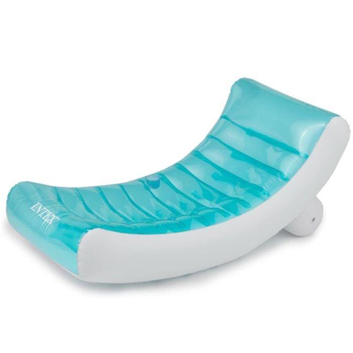 Intex Inflatable Rockin' Lounge for Pool - Blue