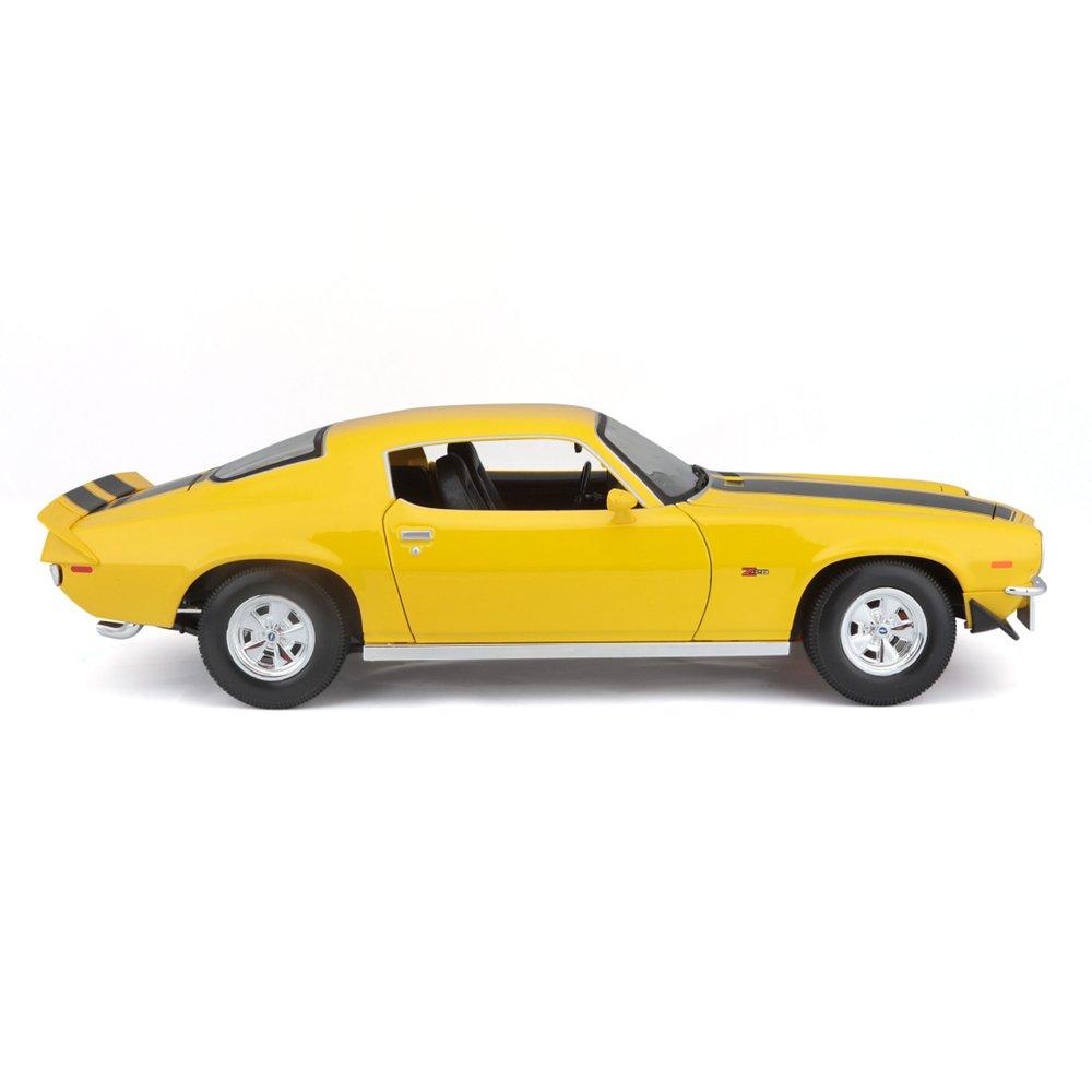 Maisto 1:18 Scale 1971 Chevrolet Camaro Car, 31131YL – Yellow