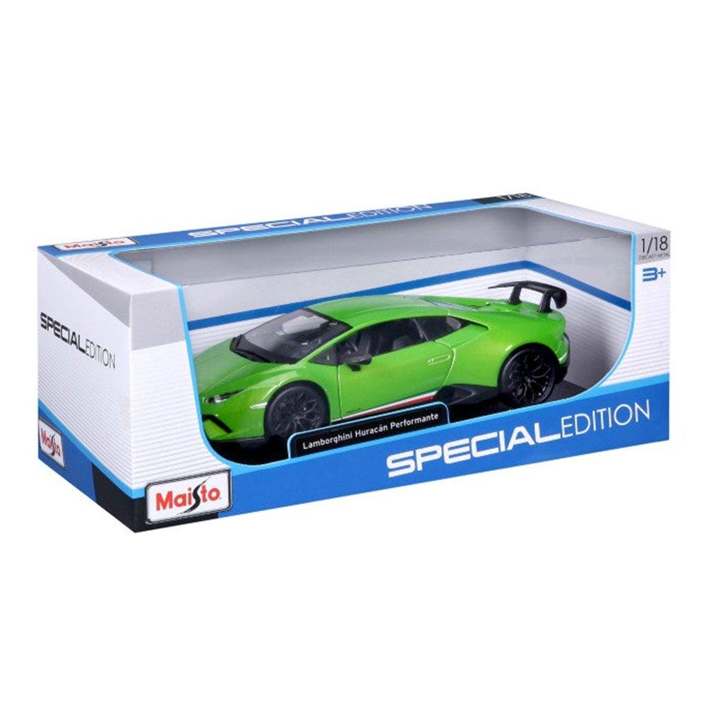 مجسم سيارة لامبورجيني هوراكان مقياس 1:18 من مايستو، 31391 – أخضر فاتح